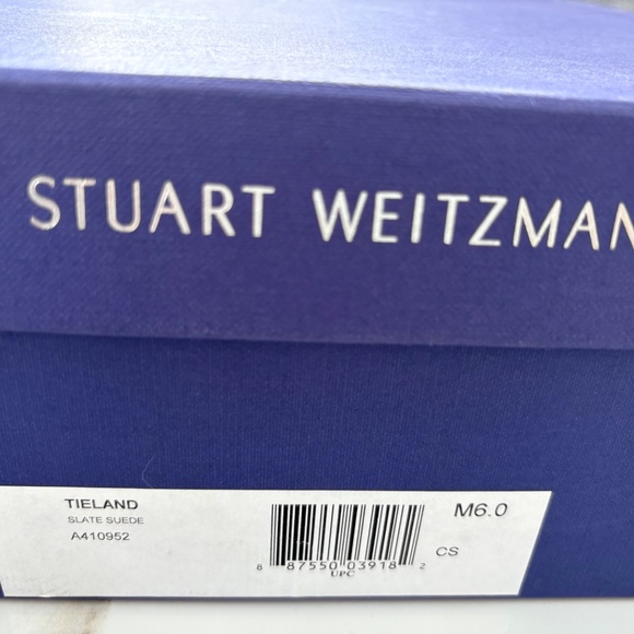 Stuart Weitzman Tieland dark Gray size 6 - Picture 4 of 10